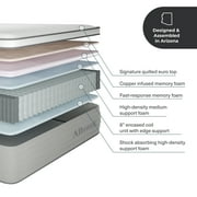 The Allswell Supreme 14 Bed in a Box Hybrid Mattress, Full