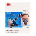 thumbnail image 5 of Personal Safety Division 6503QL Rugged Comfort Quic-Latch Half-Facepiece Reusable Respirators, Large, Grey/Teal, 5 of 5