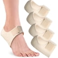 thumbnail image 1 of 2 pares de protectores de talón para espolón calcáneo, protectores de talón, plantillas de silicona para espolón calcáneo para hombres y mujeres, protección contra el dolor de talón, 1 of 5