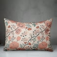thumbnail image 3 of Creative Products Pink Navy Floral 20 x 14 Spun Poly Pillow, 3 of 3