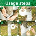 thumbnail image 6 of Winter Tree Protection Wrap Reusable Non-Woven Fabric Plant Guard Bandage for Cold Weather Defense and Rodent Deterrent on Fruit Trees and Shrubs 8x30m Roll(White),Ccwuwei, 6 of 6