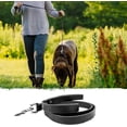 thumbnail image 6 of Mighty Paw Leather Dog Leash, 5 ft Leash Super Soft Distressed Leather, Modern Stylish Lead. For Small, Medium and Large Pets, 6 of 8