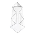 thumbnail image 1 of STARTIST Hooded Baby Bath Towel Soft Newborn Essential Towel for Kids Newborn Neutral White, 1 of 9