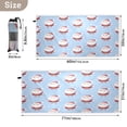 thumbnail image 4 of Quick-Dry Beach Towel 30x60in with Storage Bag, Sand Free Microfiber Towel for Travel, Swimming, Camping Cartoon Santa Claus Tile Pattern, 4 of 9