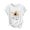 White, variant on Sevevn Fashion Women's Printed Casual Short Sleeved T-shirt Comfortable Top Spring Tops for Women White S