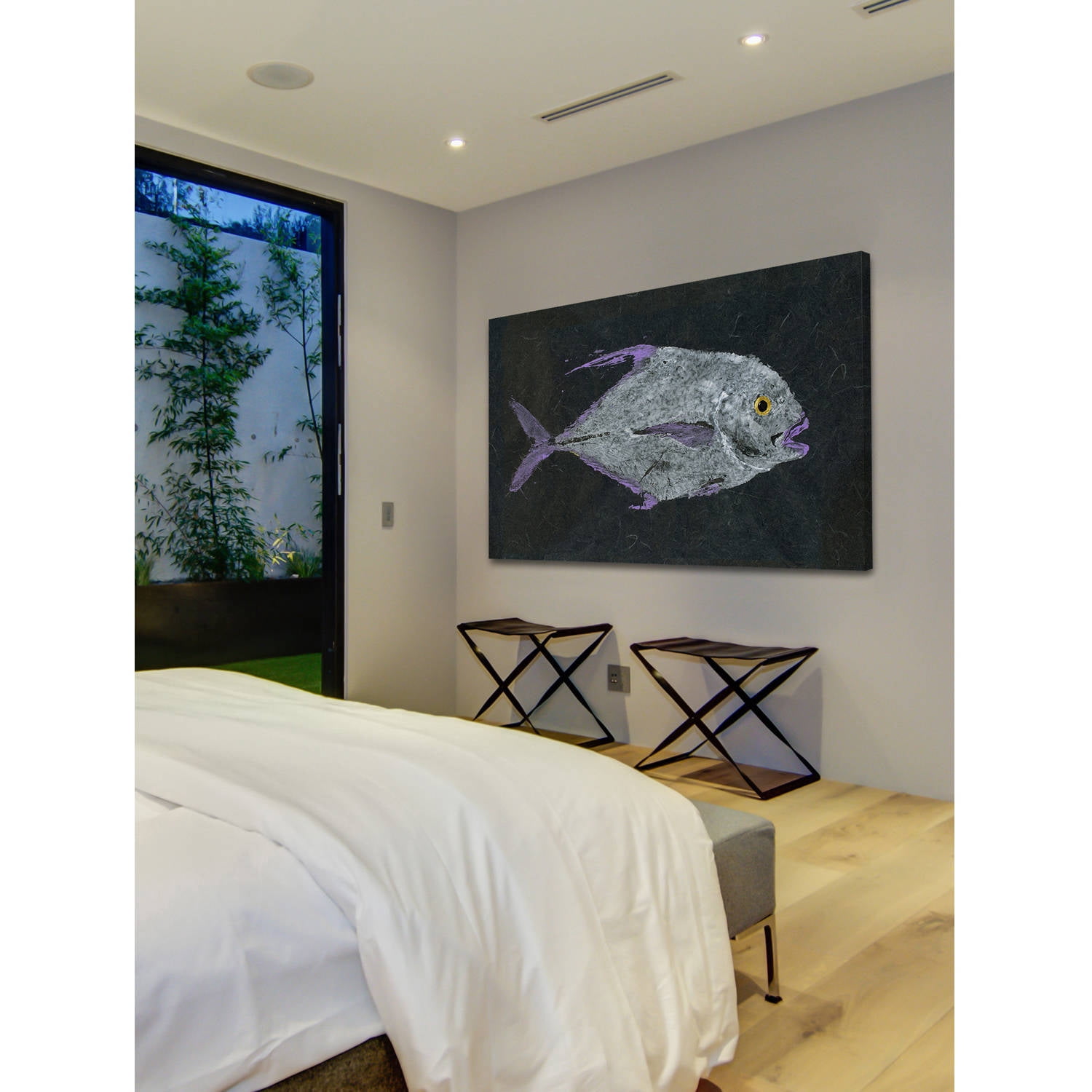 Marmont Hill "Pompano" by Warren Sellers Painting Print on Wrapped Canvas