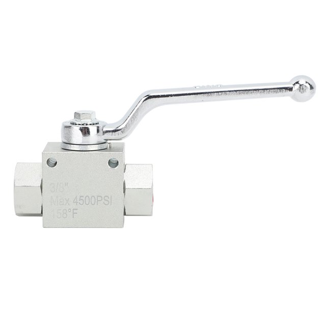 Quick Installation Pressure Washer, High Pressure Stainless Steel Ball Valve Kit 4500 PSI with Quick Connect Fittings for Efficient Cleaning