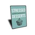 thumbnail image 3 of Desserts Novelty Sign, Metal Wall Decor - 10x14 inches, 3 of 4