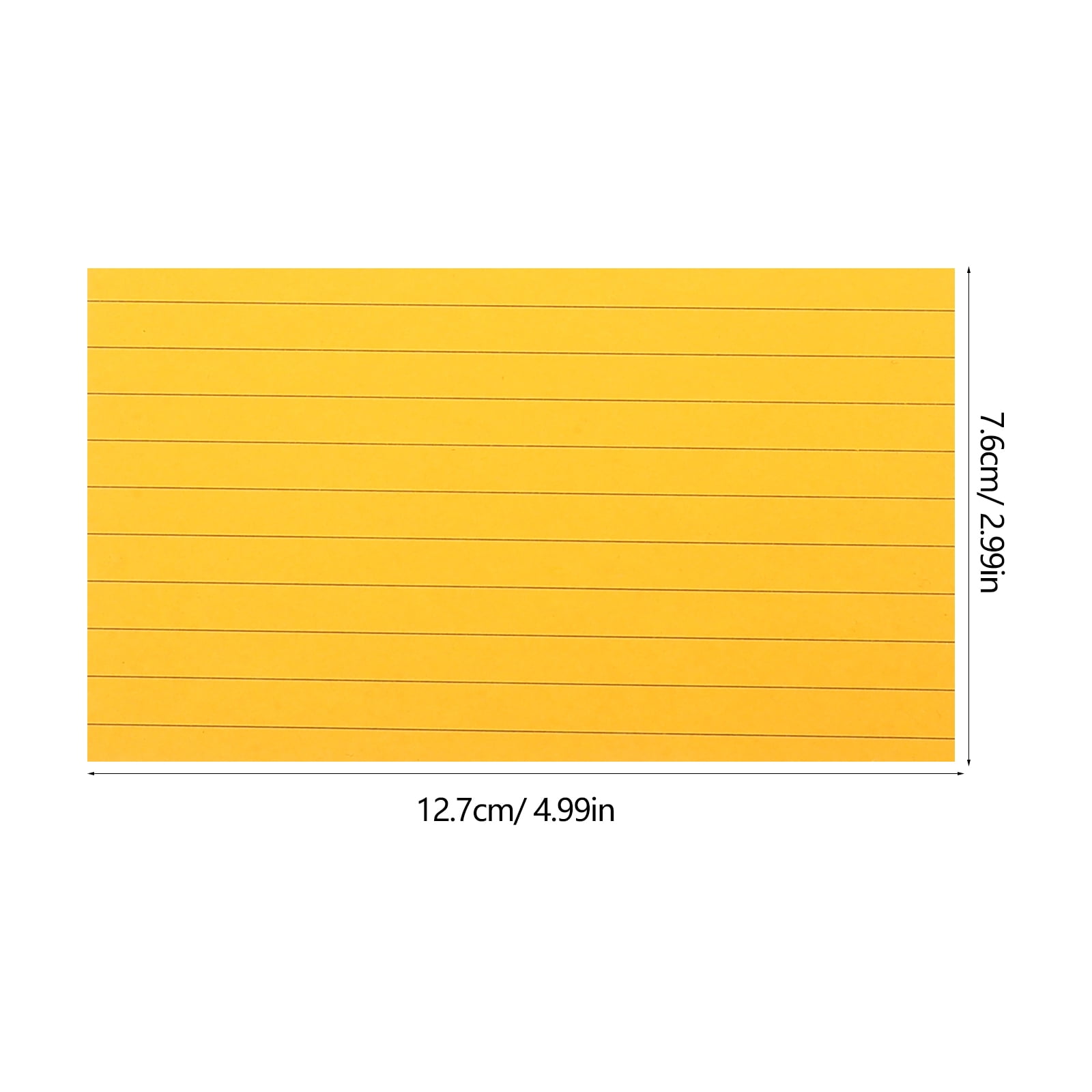 Hemoton  500 Pcs Notepads for Writing Small Index Card Notes Cards with Post Office
