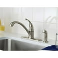 thumbnail image 2 of Moen Torrance One-Handle Low Arc Kitchen Faucet with Side Sprayer, 2 of 4