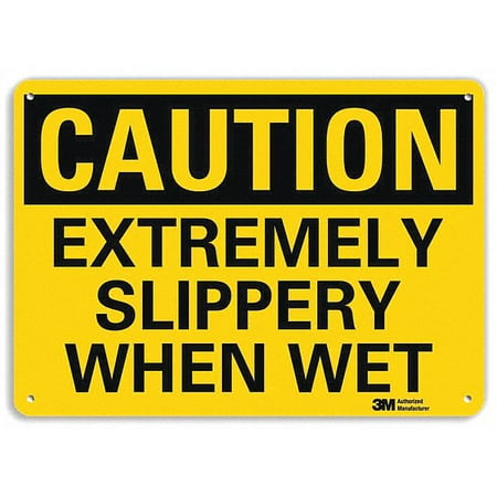 

Lyle Safety Sign 10 inx14 in Aluminum U4-1266-RA_14X10