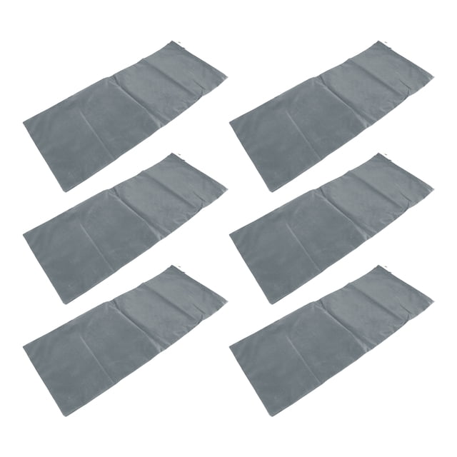 Sacs de Sable Réutilisables, Imperméables, Conçus avec Bande Élastique pour Grande Pluie, Inondation, Obstacles d'Hurricane. Fabriqués en Polyester 420D, Taille 30x70cm.