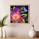 thumbnail image 5 of Cuadros Decorativos 5D taladro redondo completo diamante pintura mariposa flor Kits decoración arte (G254) Tmvgtek embutido en tela, 5 of 6
