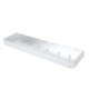 thumbnail image 3 of Bathroom Space Aluminum Shelf Bathroom Wall Mounted Drill Free Shelf Toilet Storage Rack with Hook 50cm, 3 of 5