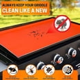 thumbnail image 3 of Silicone Griddle Cover Mat For Grill Accessories Full Wrap Around Griddle Flat Food Grade Grill Mats 36 Inch-D, 3 of 3