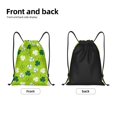 thumbnail image 5 of Easygdp St Patrick's Day7 Drawstring Backpack, Beach Sackpack, Travel Sackpack Lightweight for Sports, Gym, Travel, Swimming - Medium, 5 of 9