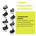 thumbnail image 2 of Jumper Cables for Ry*obi 18V Battery 6.0Ft Car Jump Starter Heavy Duty Clamp Automotive Booster Cables, 2 of 7