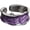 silver purple, variant on Colorful Adjustable Oil Drip Enamel Wave Wide Irregular Chunky Opening Stackable Punk Cool Elegant Friendship Finger Ring Set Jewelry for Women