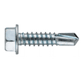 thumbnail image 2 of Hillman 41544 Zinc Hex Washer Head Self Drilling Screws (#8 x 1in.), 75-Pack, 2 of 2