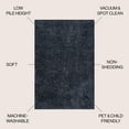 thumbnail image 3 of JONATHAN Y WASHABLE 3 x 5 Area Rug, Clayton Coastal Glam Shag - Navy, WSH400D-3, 3 of 9