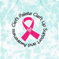 thumbnail image 4 of Inktastic Cleft Palate Cleft Lip Awareness Ribbon Boys or Girls Baby Bodysuit, 4 of 5