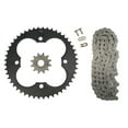 thumbnail image 1 of Factory Spec, Natural 428x94 Drive Chain & 12/48 Sprockets compatible with 1987-1988 Honda TRX125 Fourtrax 125, 1 of 1