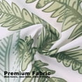 thumbnail image 6 of Extra Long Sage Green Leaves Shower Curtain, Tall Plant Bathroom Shower Curtains, Waterproof Fabric Botanical Shower Curtain, 72 x 84 Inch, 6 of 6