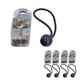 thumbnail image 4 of 5 unids/set TARP Abrazaderas Heavy Duty Lock Grip bola Cuerda elástica set para carpa Canopy Accesorios, 4 of 8