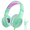 Green, variant on Seenda Child's Foldable Over Ear Headphones, Purple
