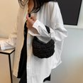 thumbnail image 4 of Bolso Mano Plisado para Mujer Muñeca Acolchado Al Aire Libre Gran Capacidad Suave, 4 of 9