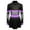 Purple, variant on Aislor Girls Cheerleading Uniform Long Sleeve Dance Leotards Dress Cheer Leader Performance Costume Hot Pink 10