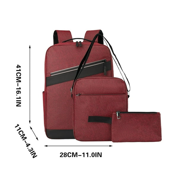 potrochi Laptop Backpack for Women Men, School Bag Travel Bag Leisure Laptop, Large Capacity Lightweight Travel Backpacks, Multifunctional Fashion Backpack, Business Computer Bag