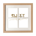 thumbnail image 1 of Douce Citation d'Amour Écriture à la Main Cadre Mur Table Affichage 4 Ouvertures Image, 1 of 3