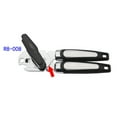 thumbnail image 2 of BE-TOOL 3 in 1 Manual Handheld Can Opener Non-Slip Handle for Canned Fish / Meat / Food / Beer Soda Lid Black, 2 of 8