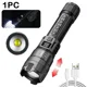 thumbnail image 1 of High Strong Power Led Flashlights 2000LM Tactical Torch with Display Light USB Charging Camping Fishing Emergency Zoom Lantern, 1 of 2