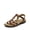 BROWN, variant on Women’s Comfort Sandals Lightweight Casual Walking Sandals with Adjustable Straps Cushioned Footbed & Flexible Outsole