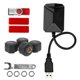 thumbnail image 1 of Android Navigation TPMS with 4 Sensors Alarm System USB Android Car TPMS Wireless Transmission Tire Monitoring(External), 1 of 5