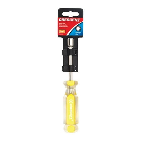 

2PC Crescent 5/16 in. SAE Acetate Nut Driver 6-3/4 in. L 1 pc