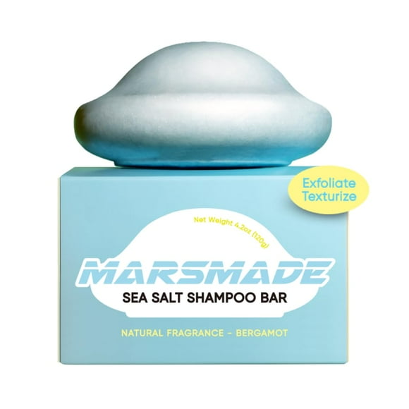 Champú en barra MARS MADE Sea Salt 2.0 hidratante 120 g