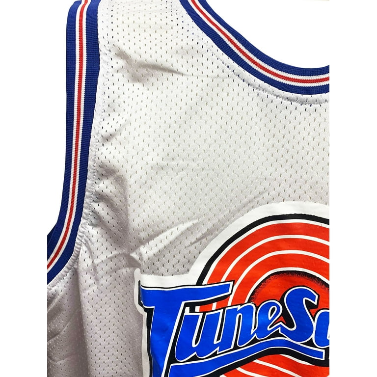 Road Runner Tune Squad White Jersey Space Jam Basketball Costume