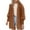 Brown, variant on Sweater for Women Winter Warm Comfy Open Front Cardigan Lounge Long Sleeve Solid Color Knitted Jackets