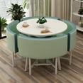 thumbnail image 2 of Simple Home Coffee Table with Seat, Lounge Bar, Negotiation Table, Tea Table, Dining Table, A Set of Table and Chair Combination My Lux Decor Round, 2 of 59