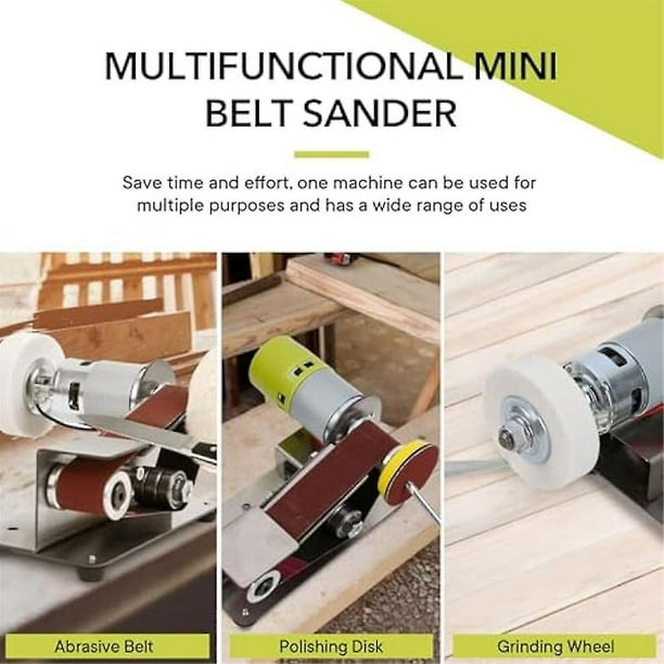 Eu Plug belt Sander adjustable Speed Electric Knife Sharpener 15degree Belt Grinder power Belt Sand Walmart