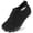 Black, variant on Barerun Kids Barefoot Shoes Boys Girls Wide Slip On Shoes Big Kids Breathable Hiking Sneakers Zero Drop Toddler Lightweight Walking Tennis Sneakers Indoor Outdoor