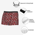 thumbnail image 3 of Fotbe Red Floral Calzoncillos Tipo Boxer con Bolsa de Soporte Total para Hombre, X-Temp Fresco, Transpirable y de Secado Rápido-XX-Large, 3 of 5