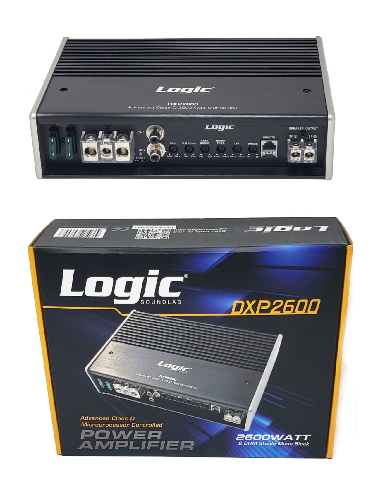 LOGIC AMPLIFIER MONO BLOCK 2600 WATTS MAXDXP2600