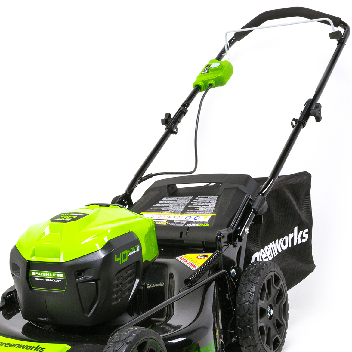 Greenworks G-MAX 40V 21 inch Brushless Dual Port Lawn Mower, Battery and Charger Not Included 2506502 - image 2 of 3