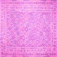 thumbnail image 1 of Ahgly Company Indoor Square Southwestern Pink Country Area Rugs, 5' Square, 1 of 4