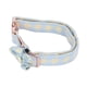 thumbnail image 4 of Collar de Perro Suave con Flor de Seis Pétalos Ajustable Comodidad de Algodón Transpirable Hebilla Grabada ANGGREK Otros, 4 of 8