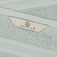 thumbnail image 4 of Superior Eco-Friendly Cotton Solid 12-Piece Aqua Marine Towel Set, 4 of 8